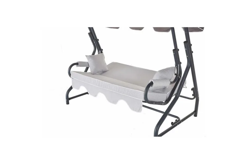 Havemøbelsæt Til Tre, Gyngestol Gowanda (200 x 165 x 110 cm) Multifarvet - Multifarvet - Havemøbler - Havesofaer & bænke - Hængesofaer