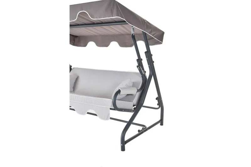 Havemøbelsæt Til Tre, Gyngestol Gowanda (200 x 165 x 110 cm) Multifarvet - Multifarvet - Havemøbler - Havesofaer & bænke - Hængesofaer