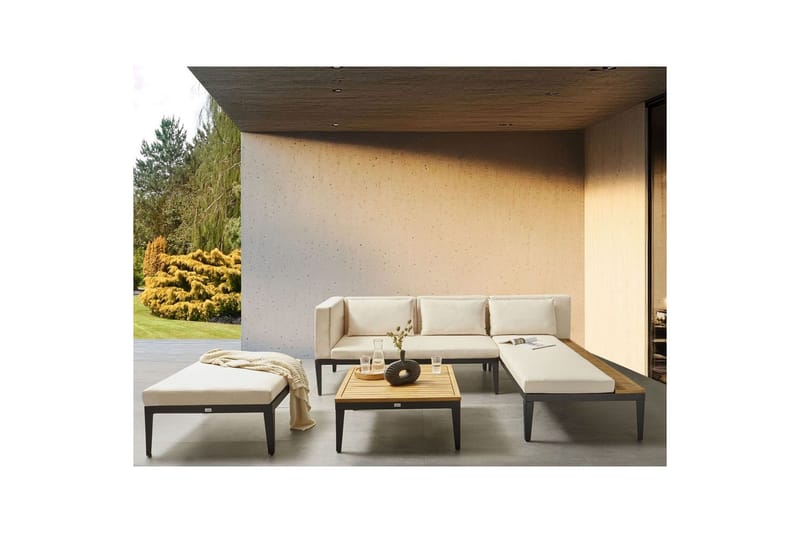 Havesofa sæt med bord 3-personers Bracciano - Have - Udendørs miljø - Altan & terrasse - Altanmøbler