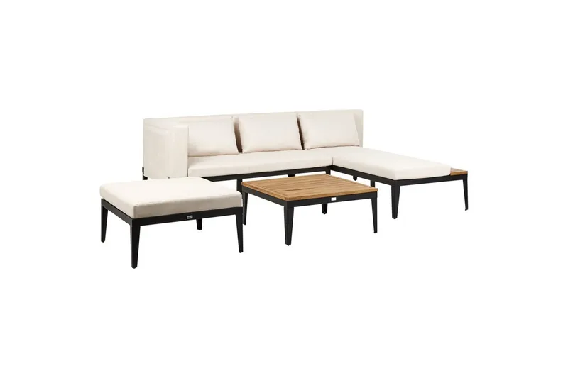 Havesofa sæt med bord 3-personers Bracciano - Have - Udendørs miljø - Altan & terrasse - Altanmøbler