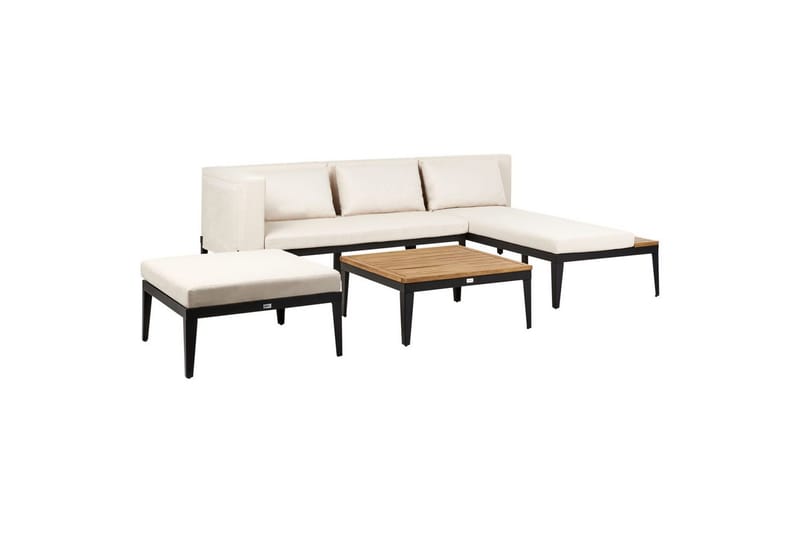 Havesofa sæt med bord 3-personers Bracciano - Have - Udendørs miljø - Altan & terrasse - Altanmøbler