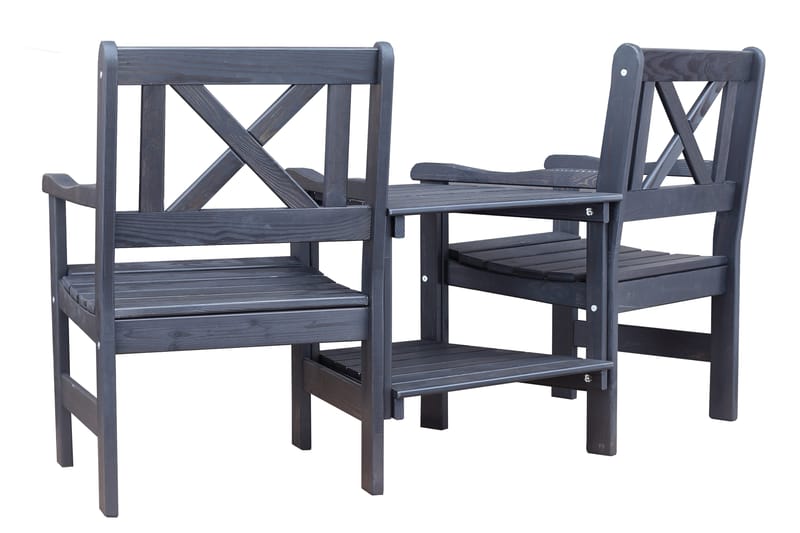 Olivo Havelænestol - Mørkebrun - Havemøbler - Havesofaer & bænke - Havesofaer