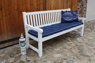 Rimforsa Havesofa - Hvidlaserad Fyrretræ - Havemøbler - Havesofaer & bænke - Udendørs bænk & havebænk