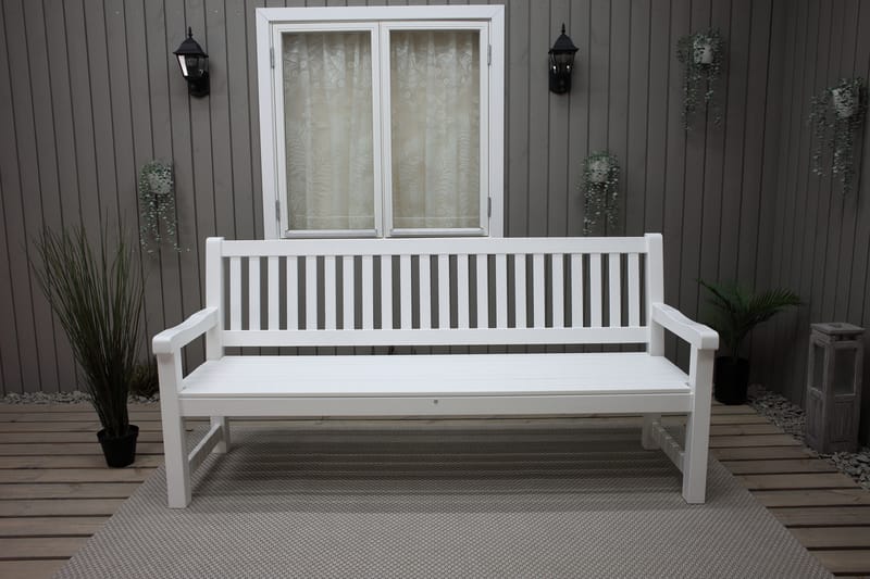 Rimforsa Havesofa - Hvidlaserad Fyrretræ - Havemøbler - Havesofaer & bænke - Havesofaer