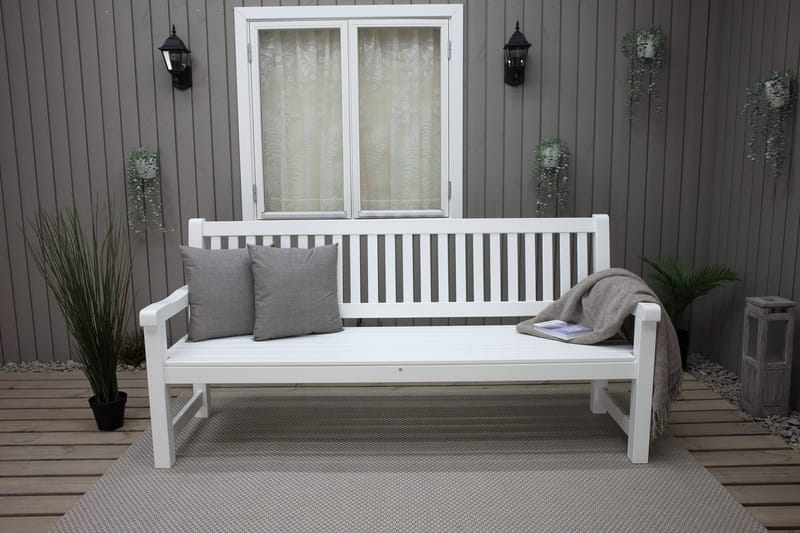 Rimforsa Havesofa - Hvidlaserad Fyrretræ - Havemøbler - Havesofaer & bænke - Havesofaer