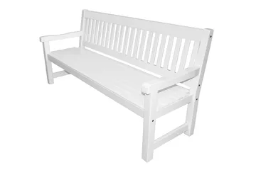Rimforsa Havesofa - Hvidlaserad Fyrretræ - Havemøbler - Havesofaer & bænke - Udendørs bænk & havebænk