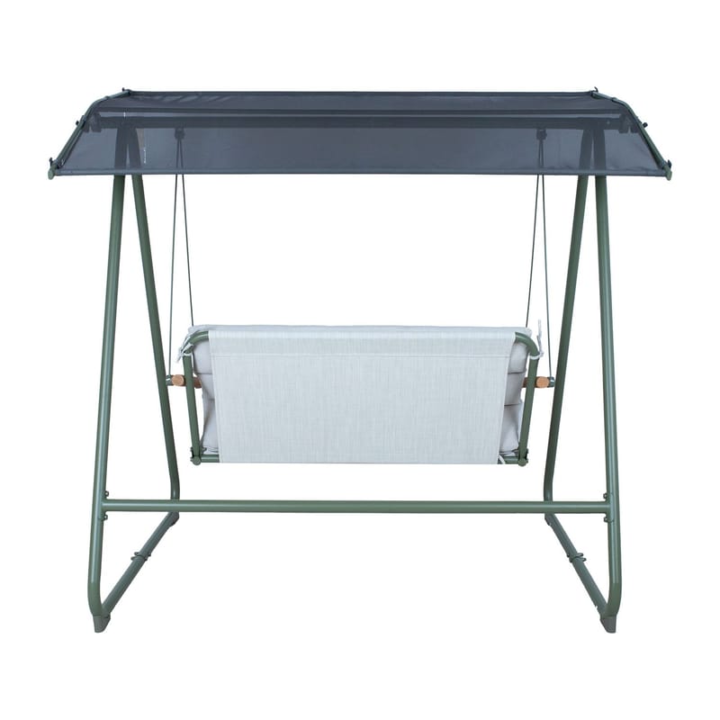 Havestolpe HOME4YOU Massiom 2-personers grøn - Grøn - Havemøbler - Havesofaer & bænke - Gyngesofa