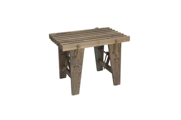 Hillerstorp Ecobench bænk udendørs 60 cm ask olieret grå