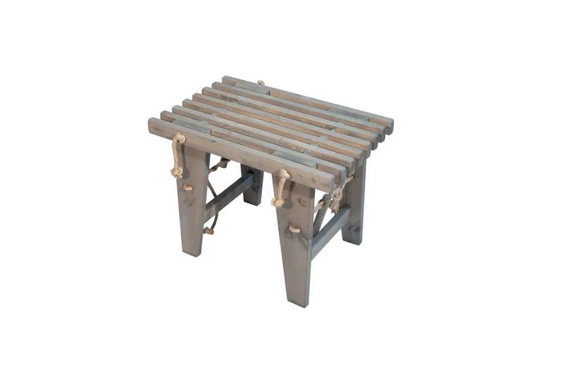 Hillerstorp Ecobench bænk udendørs 60 cm fyr grå olieret, Fyr grå olieret