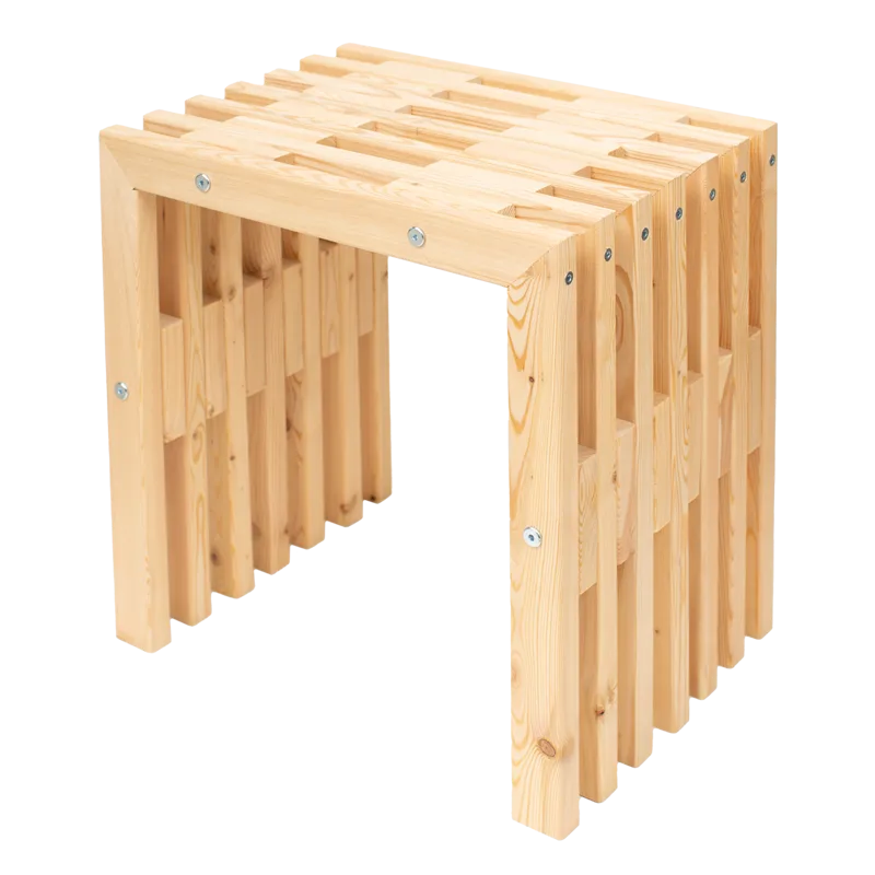 Hillerstorp EcoFurn Bænk Udendørs 45 cm Lærk, Lærk