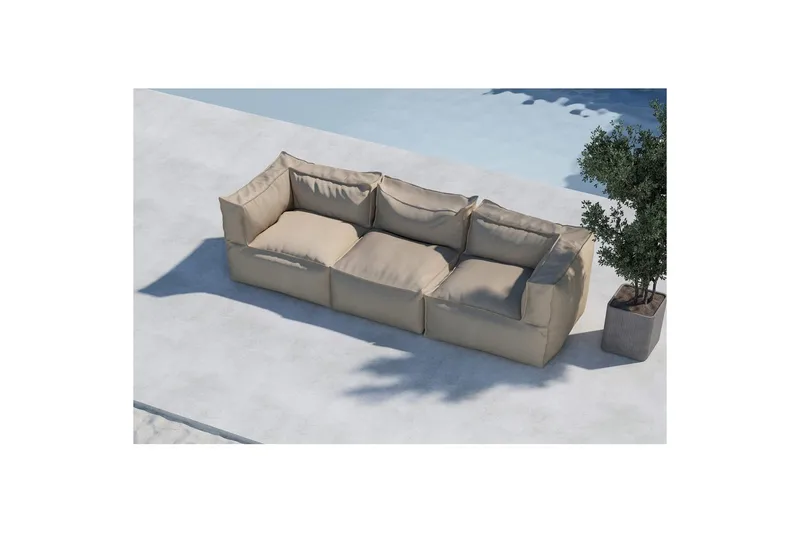 Loungegruppe Rambo 2+1 - Havemøbler - Havesofaer & bænke - Havesofaer