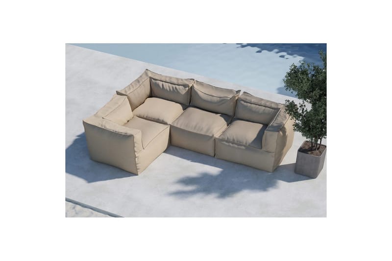 Loungegruppe Rambo 3+1 - Havemøbler - Havesofaer & bænke - Havesofaer