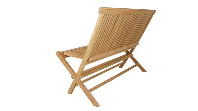 Milano Foldbar bænk 120 cm - Træ - Havemøbler - Havesofaer & bænke - Udendørs bænk & havebænk