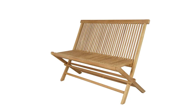 Milano Foldbar bænk 120 cm, Træ