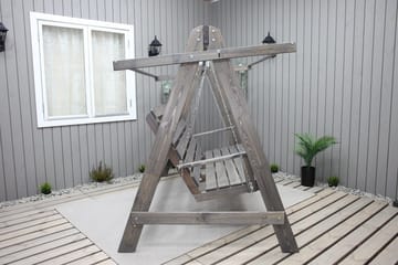 Pelle Hængekøje uden tag - Grå - Havemøbler - Havesofaer & bænke - Hængesofaer