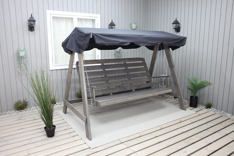 Pelle Hængekøje uden tag - Grå - Havemøbler - Havesofaer & bænke - Hængesofaer