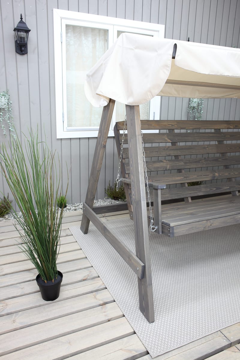 Pelle Hængekøje uden tag - Grå - Havemøbler - Havesofaer & bænke - Hængesofaer