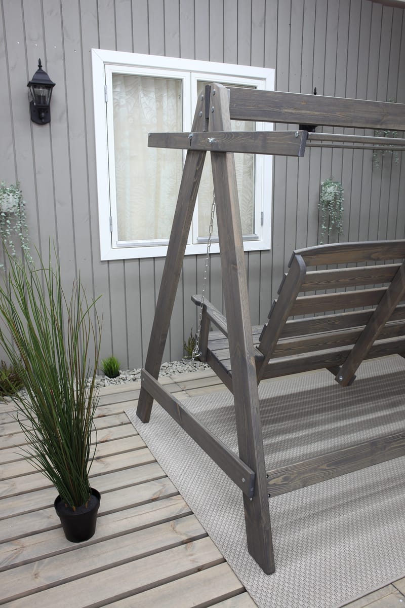 Pelle Hængekøje uden tag - Grå - Havemøbler - Havesofaer & bænke - Hængesofaer