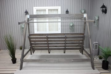 Pelle Hængekøje uden tag - Grå - Havemøbler - Havesofaer & bænke - Hængesofaer