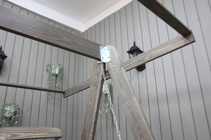 Pelle Hængekøje uden tag - Grå - Havemøbler - Havesofaer & bænke - Hængesofaer