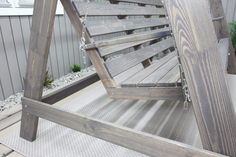 Pelle Hængekøje uden tag - Grå - Havemøbler - Havesofaer & b ænke - Hængesofaer