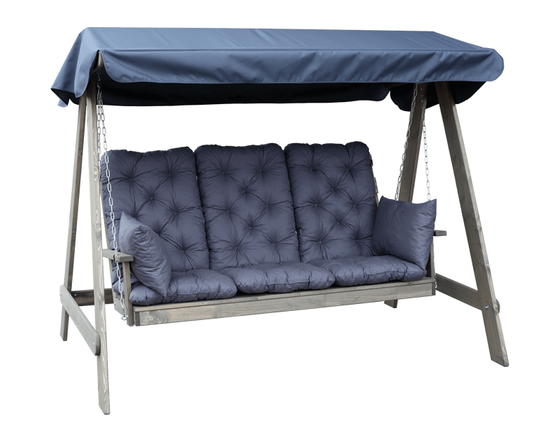 Pelle Hængekøje uden tag - Grå - Havemøbler - Havesofaer & bænke - Hængesofaer