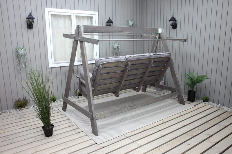 Pelle Hængekøje uden tag - Grå - Havemøbler - Havesofaer & bænke - Hængesofaer