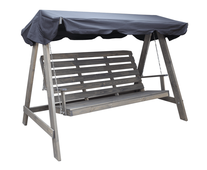 Pelle Hængekøje uden tag - Grå - Havemøbler - Havesofaer & bænke - Hængesofaer
