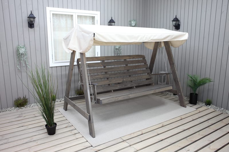 Pelle Hængekøje uden tag - Grå - Havemøbler - Havesofaer & bænke - Hængesofaer