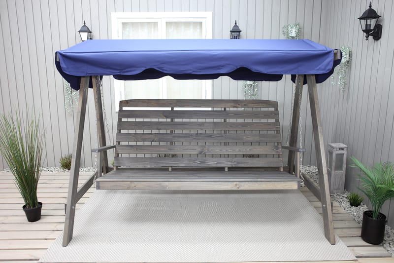 Pelle Hængekøje uden tag - Grå - Havemøbler - Havesofaer & bænke - Hængesofaer