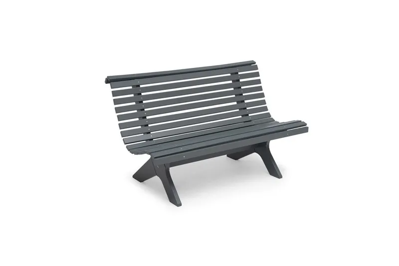 Sofa Hillerstorp Lund Stålgrå - Stålgrå - Havemøbler - Havesofaer & bænke - Havesofaer