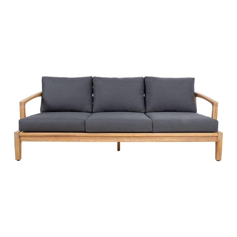Sofa HOME4YOU Maldive 3-personers - Brun - Havemøbler - Havesofaer & bænke - Havesofaer