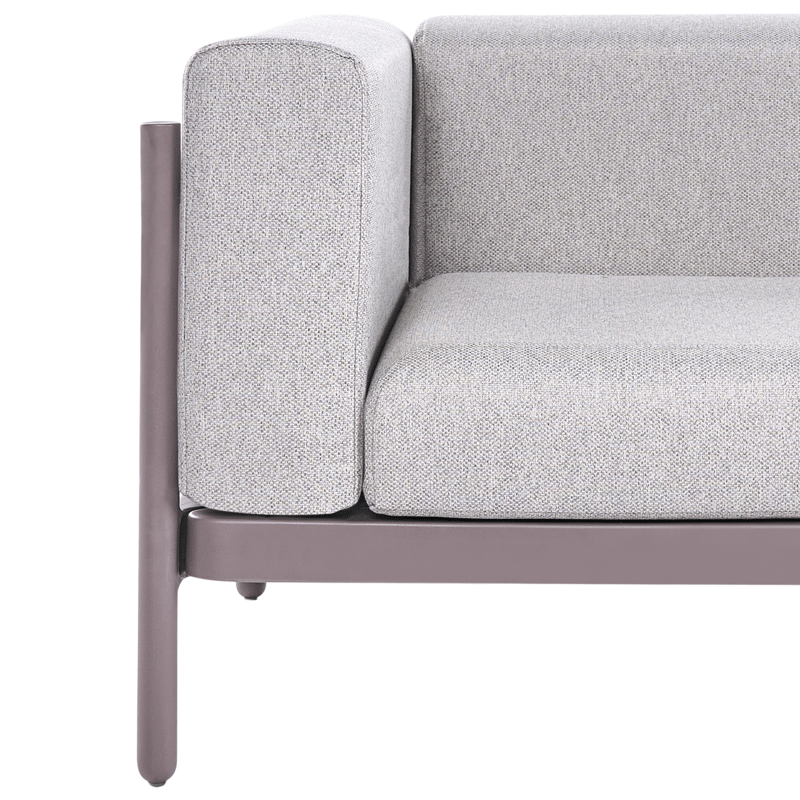 Sofa udendørs 2-personers Ferretti - Grå/Beige - Havemøbler - Havesofaer & bænke