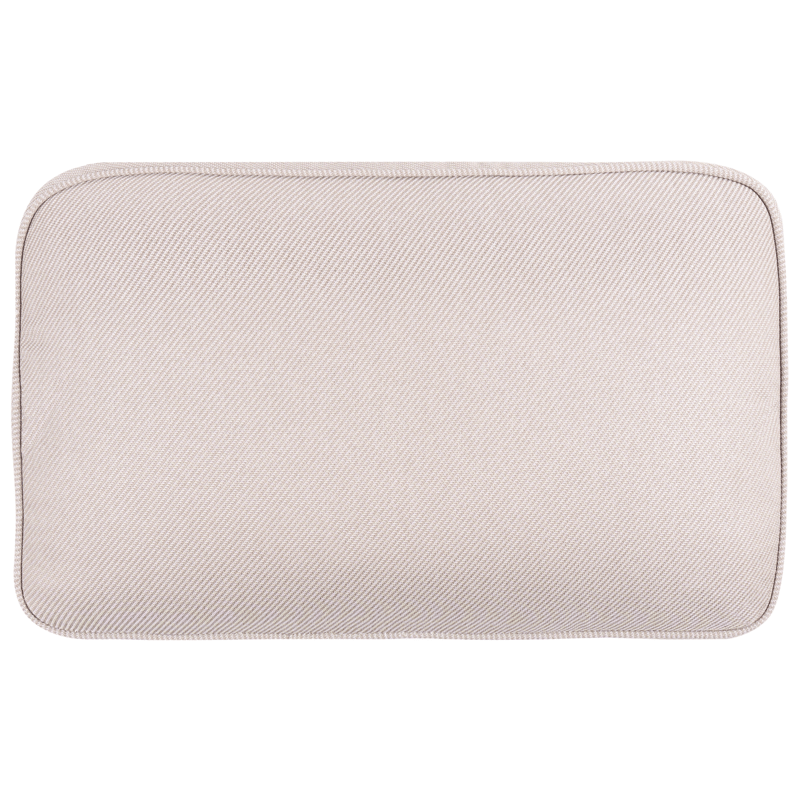 Sofa udendørs 2-personers Omegana kunstflet - Beige/Sort - Havemøbler - Havesofaer & bænke