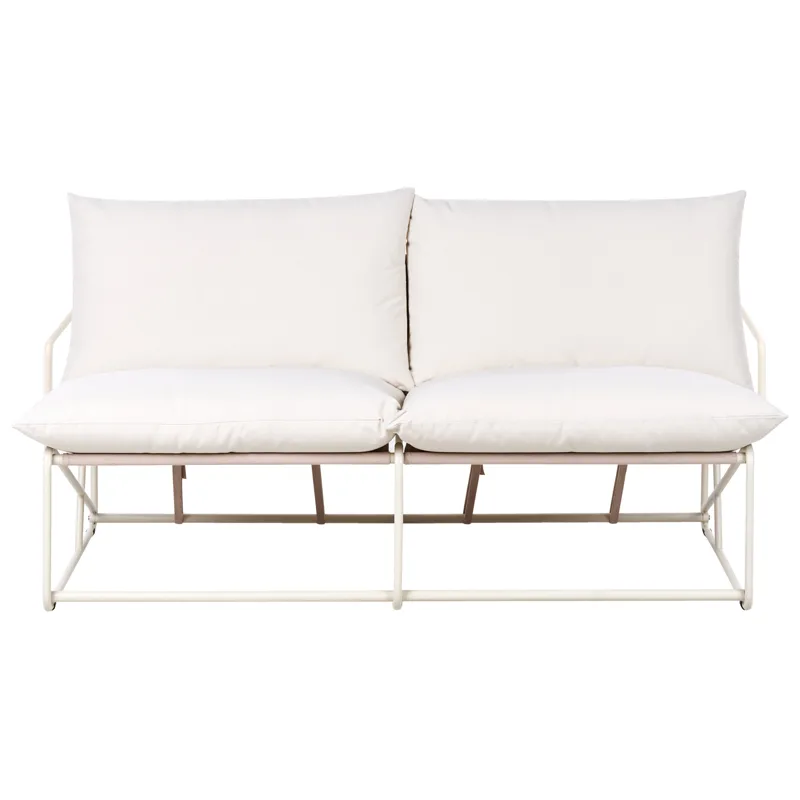 Sofa udendørs 2-personers Ponte - Taupe/Beige - Havemøbler - Havesofaer & bænke