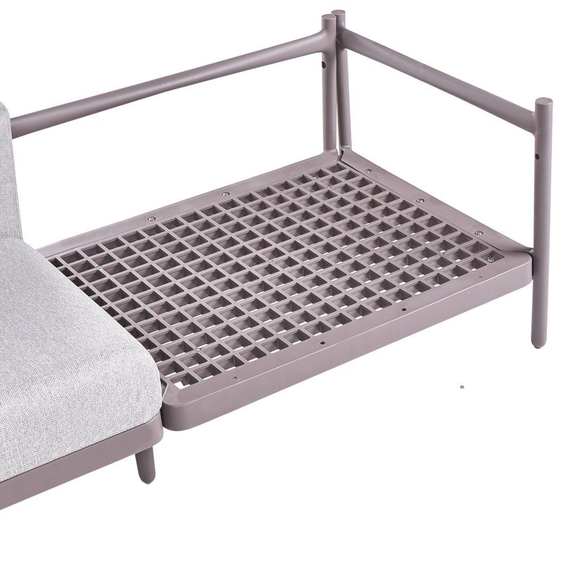 Sofa udendørs 2-personers Ferretti - Grå/Beige - Havemøbler - Havesofaer & bænke