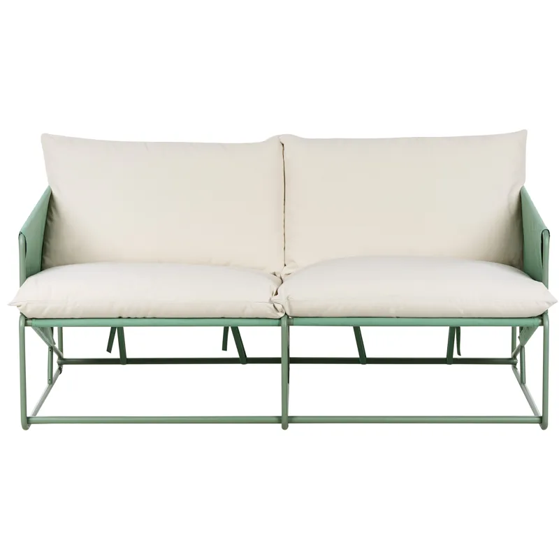 Sofa udendørs 2-personers Ponte, Grøn/Beige