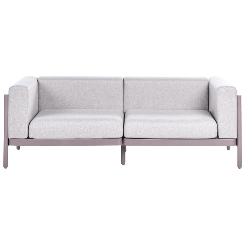 Sofa udendørs 2-personers Ferretti, Grå/Beige
