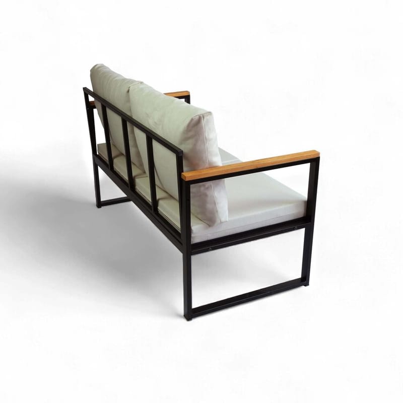 Sylros Havesofa 130 cm - Beige - Havemøbler - Havesofaer & bænke - Havesofaer