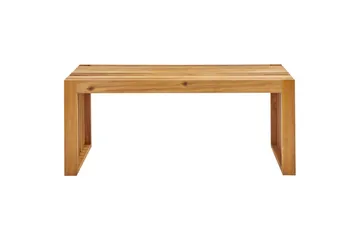 Trädgårdsbänk Beliani Bellano Light wood - Havemøbler - Havesofaer & bænke - Udendørs bænk & havebænk