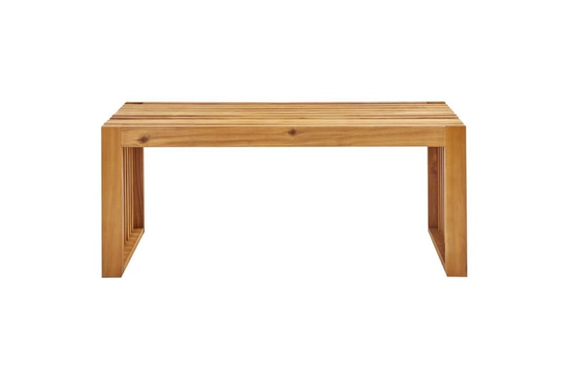Trädgårdsbänk Beliani Bellano Light wood - Havemøbler - Havesofaer & bænke - Udendørs bænk & havebænk