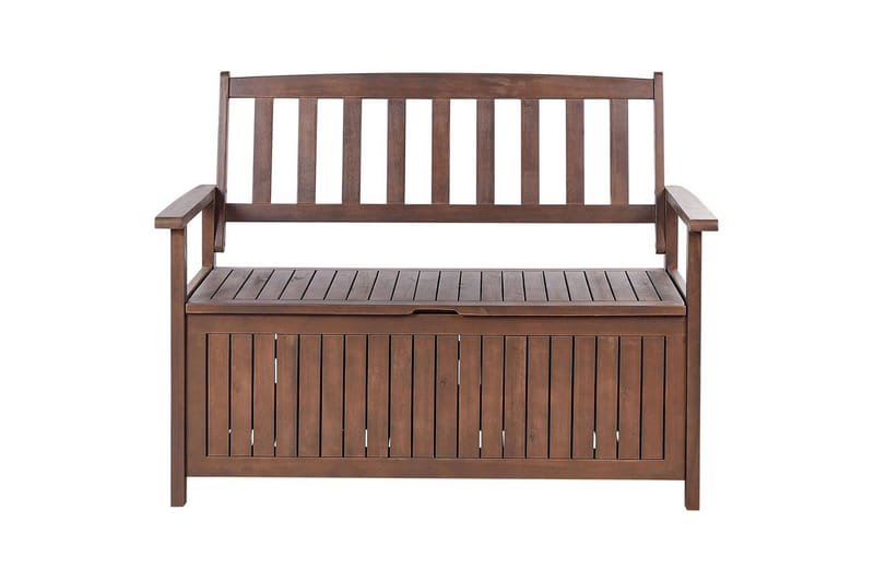 Trädgårdsbänk Beliani Sovana Mörkt trä Dark wood, undefined