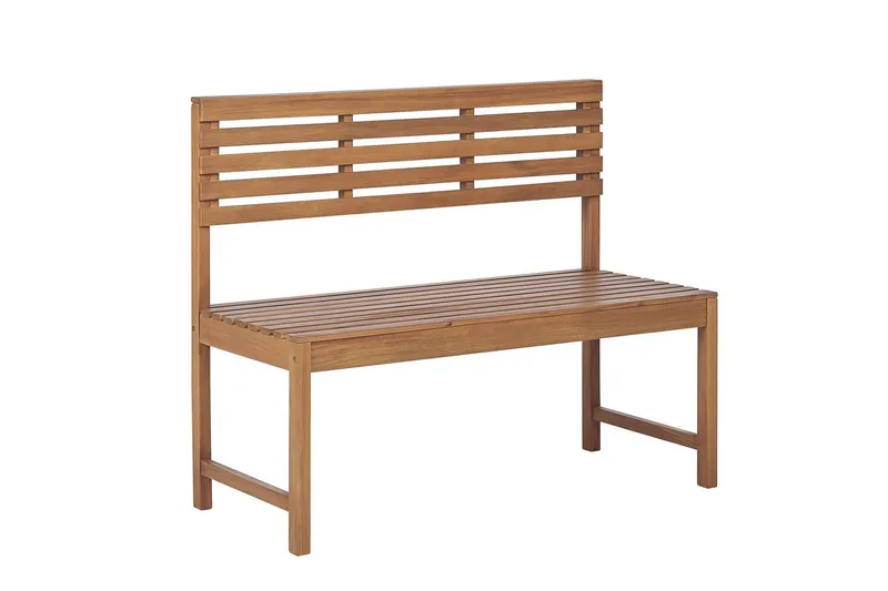 Trädgårdsbänk Beliani Treia Light wood, undefined