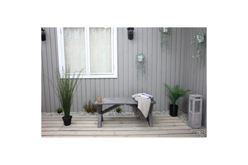 Udendørs Bænk Scottsdale Shabby Chic - Shabby Chic Grå, 100 cm - Havemøbler - Havesofaer & bænke - Udendørs bænk & havebænk