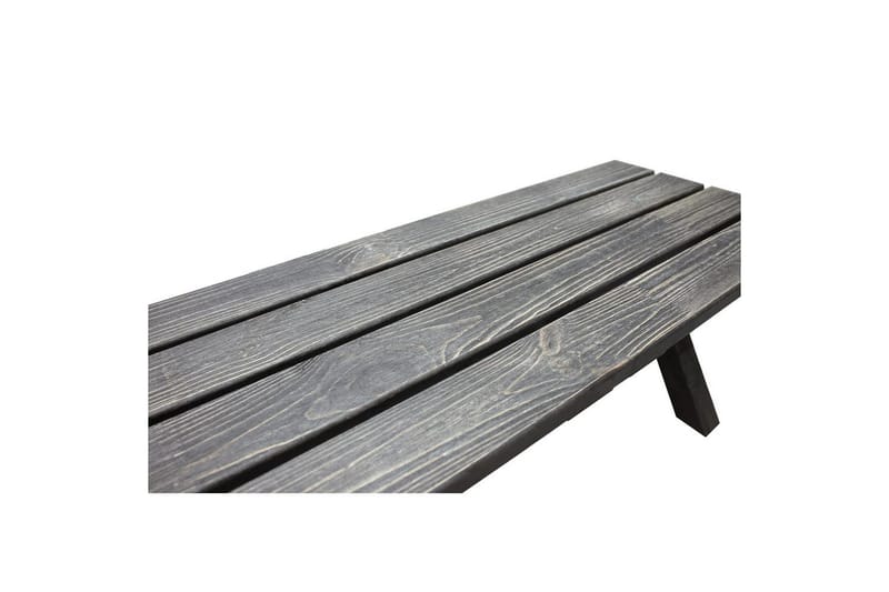 Udendørs Bænk Scottsdale Shabby Chic - Shabby Chic Grå, 100 cm - Havemøbler - Havesofaer & bænke - Udendørs bænk & havebænk