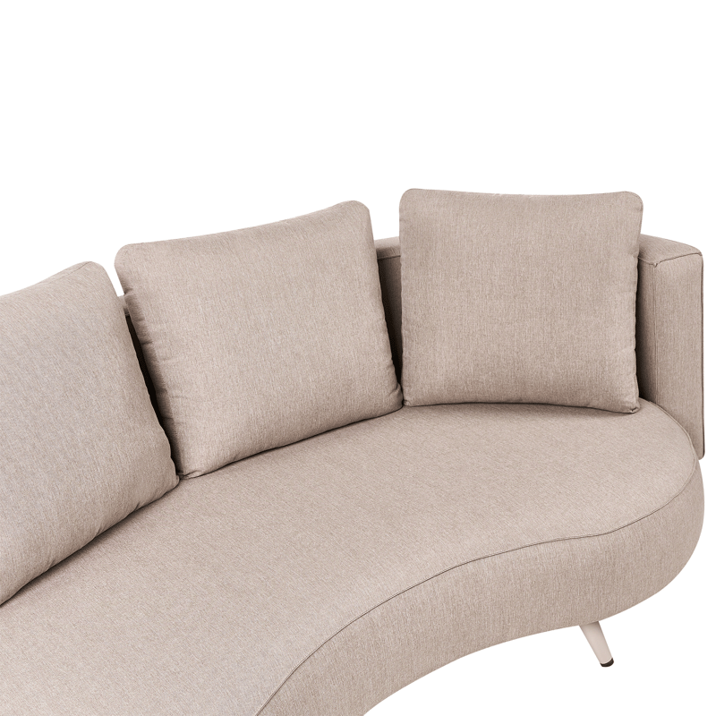 Udendørs sofa Parori højrevendt - Beige - Havemøbler - Havesofaer & bænke - Havesofaer
