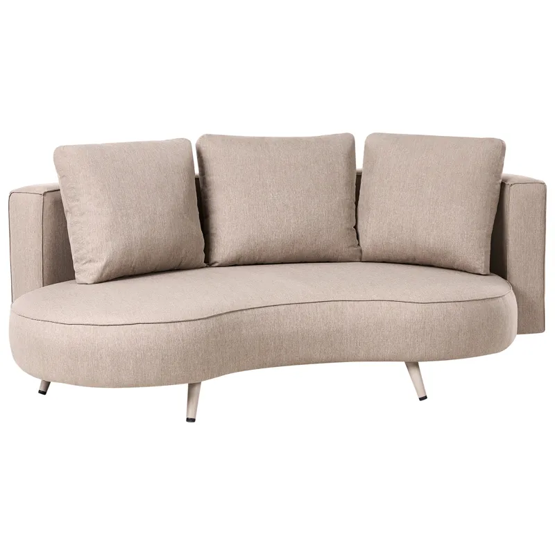 Udendørs sofa Parori højrevendt, Beige