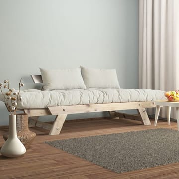 Zylar 2-personers Sovesofa - Hvid/Natur - Møbler - Sofaer - Sovesofaer - 2 personers sovesofa