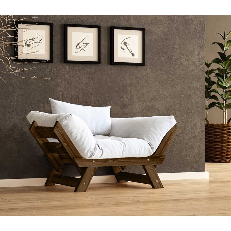 Zylar 2-personers Sovesofa - Hvid - Møbler - Sofaer - Sovesofaer - 2 personers sovesofa