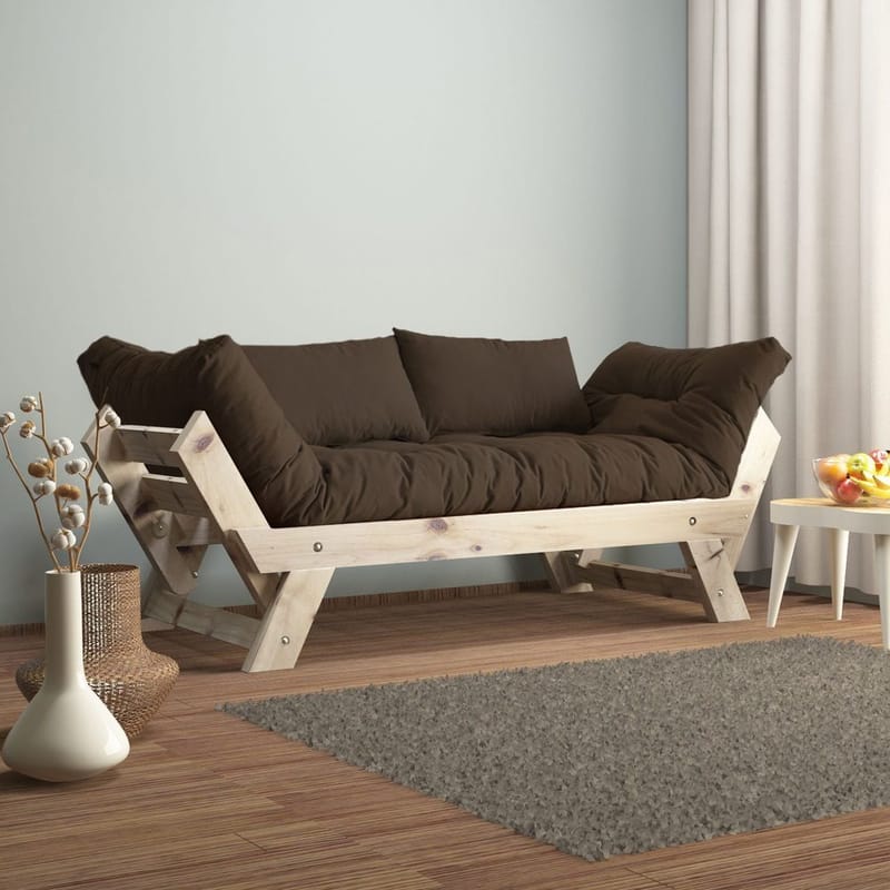 Zylar 2-personers Sovesofa, Brun/Natur